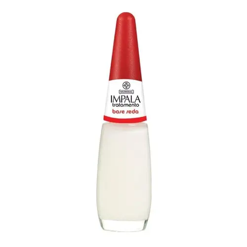 ESMALTE IMPALA BASE DE TRATAMENTO SEDA 7,5ML - PROTEGE E MELHORA A FIXAÇÃO DO ESMALTE