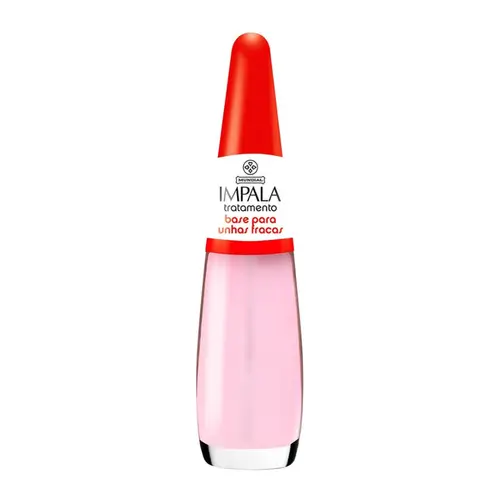 ESMALTE IMPALA BASE DE TRATAMENTO PARA UNHAS FRACAS