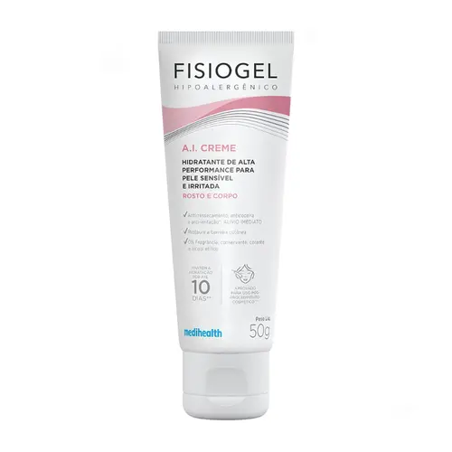 CREME HIDRATANTE FISIOGEL AI AÇÃO CALMANTE PARA MÃOS 50G