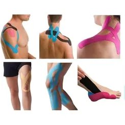 FITA KINESIO TAPE BANDAGEM ELASTICA ESTABILIZADORA MULTILASER 5CM X 5M BEGE