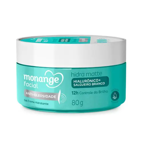 HIDRATANTE FACIAL MONANGE ANTI-OLEOSIDADE 80G