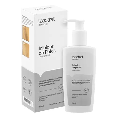 INIBIDOR DE PELOS FACIAL E CORPORAL LABOTRAT 140ML