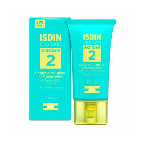 GEL CREME FACIAL ISDIN ACNIBEN CONTROLE DE BRILHO 41,2G