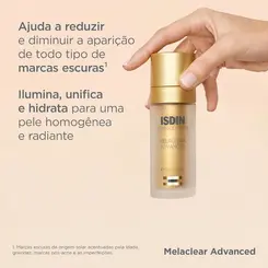 ISDIN SERUM FACIAL CLAREADOR MELACLEAR ADVANCED 30ML
