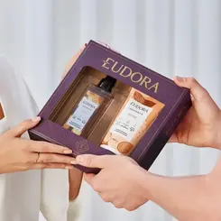 KIT EUDORA INSTANCE KARITE SPRAY PERFUMADO COLONIA + HIDRATANTE