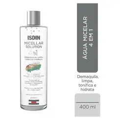 KIT ISDIN PROTETOR SOLAR FACIAL FPS50 50ML + ÁGUA MICELAR 400ML