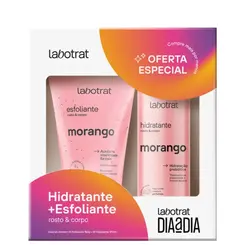 KIT LABOTRAT DIA A DIA HIDRATANTE + ESFOLIANTE MORANGO