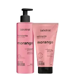 KIT LABOTRAT DIA A DIA HIDRATANTE + ESFOLIANTE MORANGO