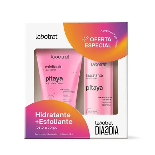 KIT LABOTRAT DIA A DIA HIDRATANTE + ESFOLIANTE PITAYA