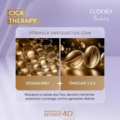 KIT EUDORA SIAGE CICA THERAPY SHAMPOO 250ML E MASCARA 250G