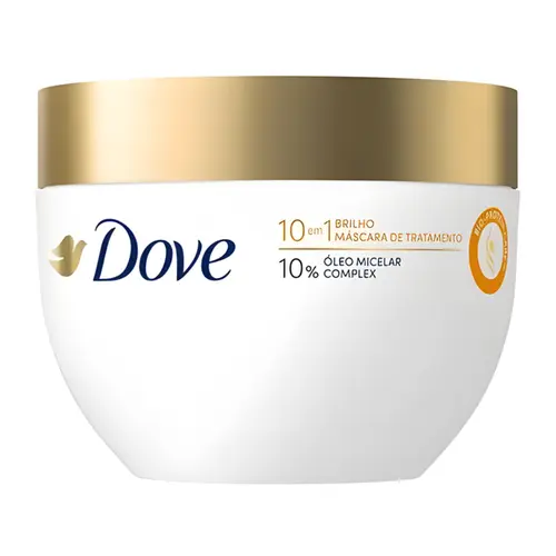 MASCARA DE TRATAMENTO DOVE 10 EM 1 BRILHO 270G