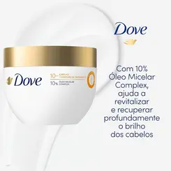 MASCARA DE TRATAMENTO DOVE 10 EM 1 BRILHO 270G