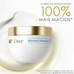 MASCARA DE TRATAMENTO DOVE 10 EM 1 HIDRATACAO - TRATA E HIDRATA OS FIOS 270G