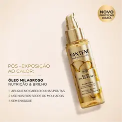 ÓLEO MILAGROSO FINALIZADOR E LEAVE-IN PANTENE MIRACLES QUERATINA 95ML