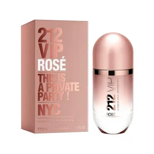 212 VIP ROSE CAROLINA HERRERA EAU DE PARFUM PERFUME FEMININO 50ML