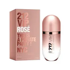 212 VIP ROSE CAROLINA HERRERA EAU DE PARFUM PERFUME FEMININO 50ML