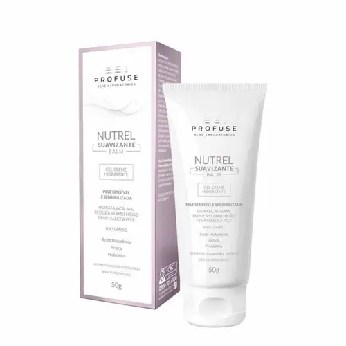GEL CREME HIDRATANTE FACIAL PROFUSE NUTREL SUAVIZANTE 50G