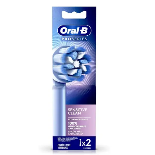 ORAL B REFIL PARA ESCOVA DE DENTE ELETRICA PRO SERIES SENSITIVE - 2 UNIDADES