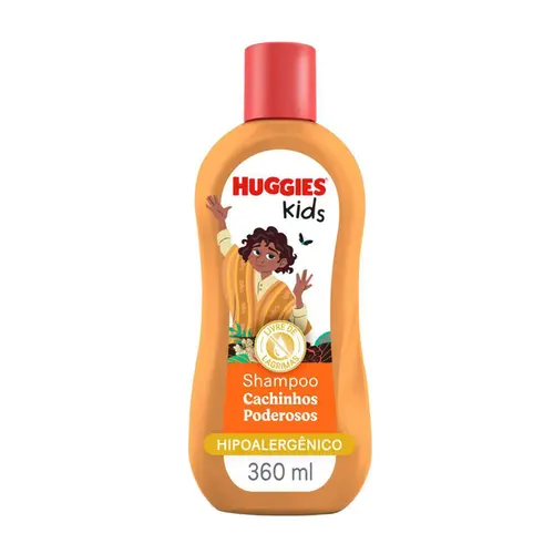 SHAMPOO HUGGIES KIDS CACHINHOS PODEROSOS 360ML