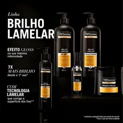 SHAMPOO TRESEMME BRILHO LAMELAR 400ML