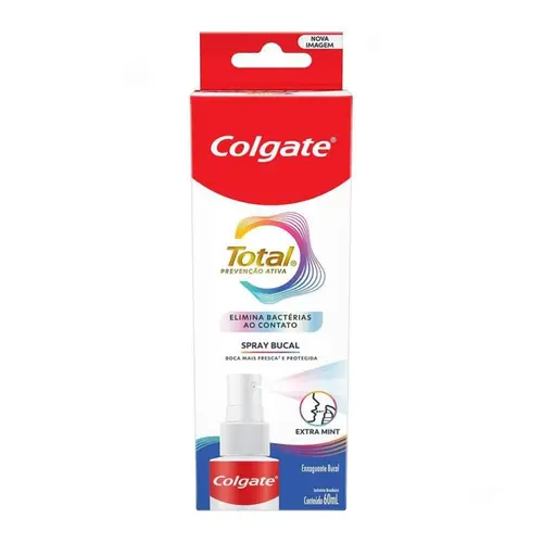 SPRAY ANTISSÉPTICO BUCAL COLGATE TOTAL 12 EXTRA MINT 60ML