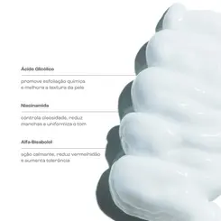 ÁCIDO GLICÓLICO CREAMY - REDUZ POROS E MELHORA A TEXTURA DA PELE 30G