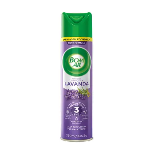 BOM AR AEROSOL CAMPOS DE LAVANDA 360ML