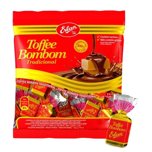 BALA BOMBOM ERLAN TOFFEE  100G