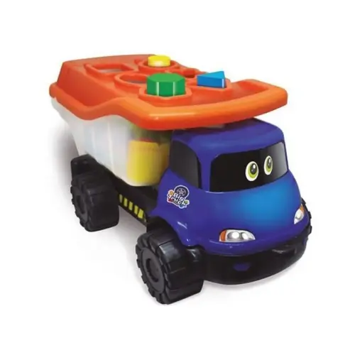 BRINQUEDO EDUCATIVO BIG TRUCK FORMAS COM 6 PEÇAS