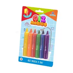 BRINQUEDO GIZ MAGICO COM 6 UNIDADES
