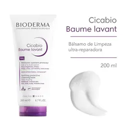 BIODERMA CICABIO BAUME LAVANT LIMPEZA ULTRA REPARADORA CALMANTE 200ML