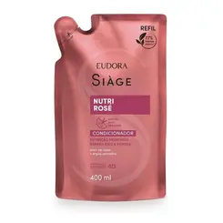 CONDICIONADOR EUDORA SIAGE REFIL - NUTRI ROSE 400ML