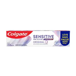 PASTA DE DENTE COLGATE SENSITIVE PRO ALIVIO IMEDIATO ORIGINAL 140G