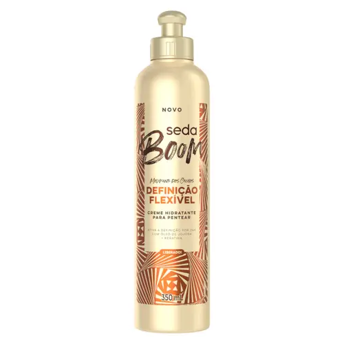 CREME DE PENTEAR SEDA BOOM DEFINIÇÃO FLEXIVEL 350ML