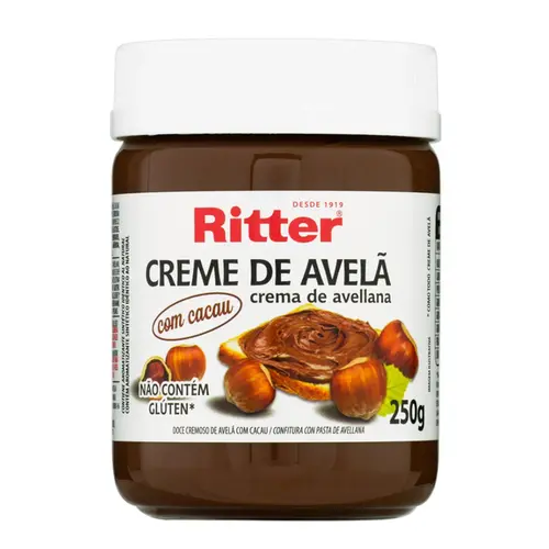 CREME DE AVELA RITTER 250G