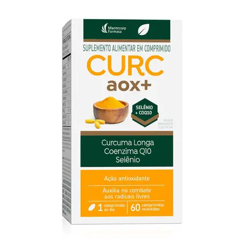CURC AOX+ SUPLEMENTO ALIMENTAR 60 COMPRIMIDOS