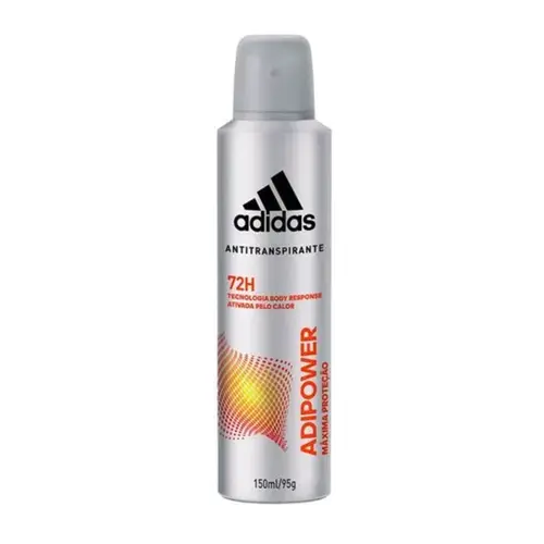 DESODORANTE AEROSSOL ADIDAS MASCULINO ADIPOWER 150ML