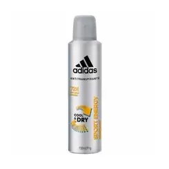 DESODORANTE AEROSSOL ADIDAS MASCULINO SPORT ENERGY C/150 ML