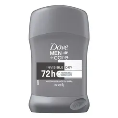 DESODORANTE DOVE MEN +CARE STICK INVISIBLE DRY 72H 45G