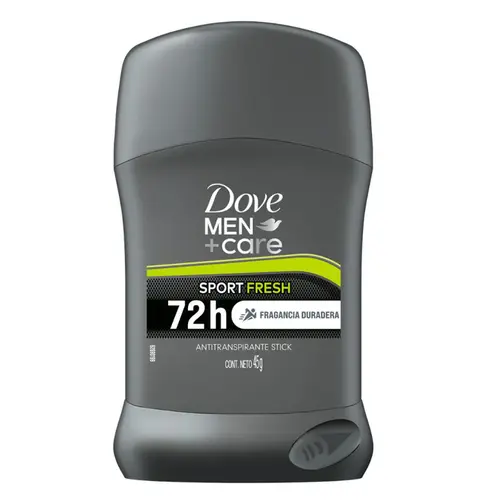 DESODORANTE DOVE MEN +CARE EM STICK SPORT FRESH 72H 45G