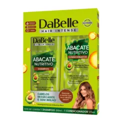 KIT DABELLE HAIR ABACATE NUTRITIVO SHAMPOO 250ML+CONDICIONADOR 175ML