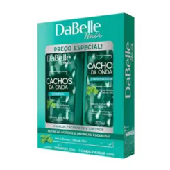 KIT DABELLE  CACHOS DA ONDA SHAMPOO 250ML+CONDICIONADOR 175ML