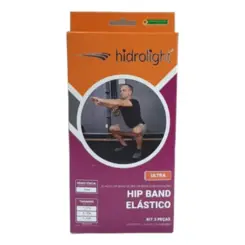 KIT HIDROLIGHT HIP BAND ELASTICO PRO COM 3 PECAS