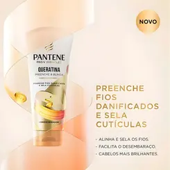 KIT PANTENE QUERATINA SHAMPOO 300ML + CONDICIONADOR 150ML