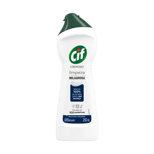 LIMPADOR CIF CREMOSO ORIGINAL LIMPEZA MILAGROSA 250ML