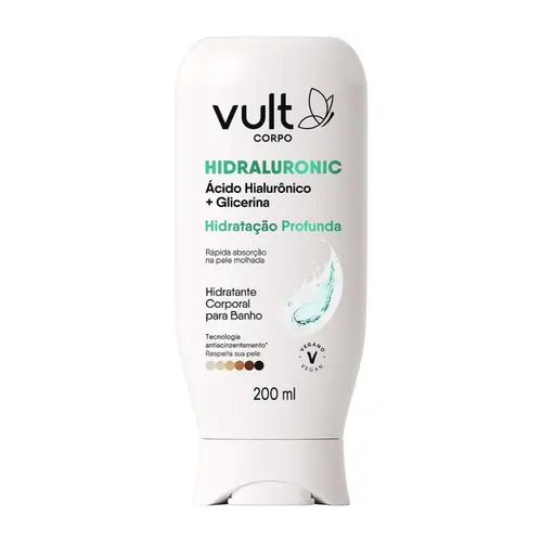 LOÇÃO HIDRATANTE VULT HIDRATAÇÃO INTENSIVA 200ML