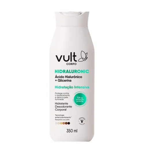 LOÇÃO HIDRATANTE VULT HIDRATAÇÃO INTENSIVA 350ML