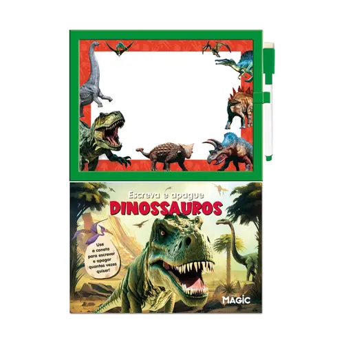 LOUSA ESCREVA E APAGUE DINOSSAUROS