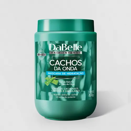 MÁSCARA DE TRATAMENTO DABELLE CACHOS DA ONDA 800G