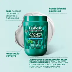MÁSCARA DE TRATAMENTO DABELLE CACHOS DA ONDA 800G